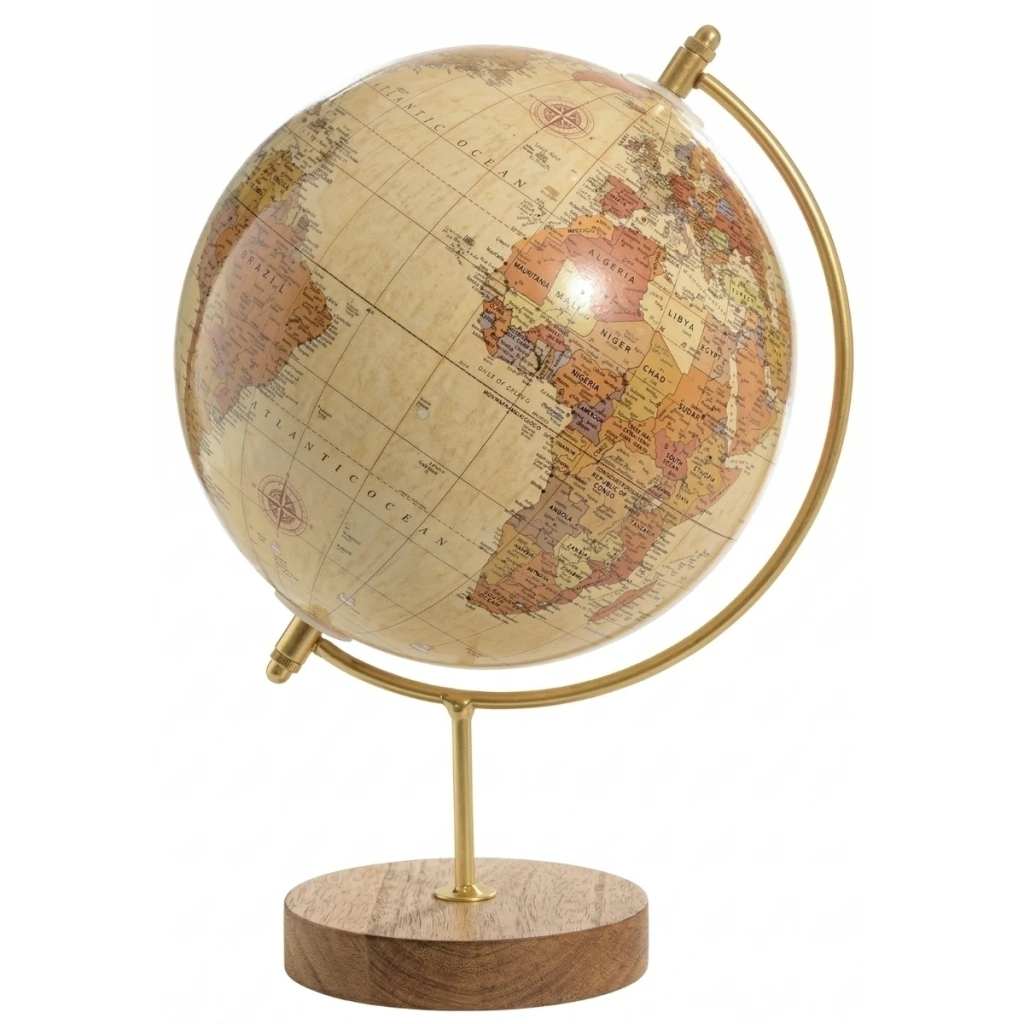 Globo Terrestre Giratório 360°